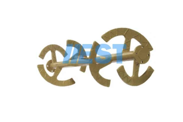 EST30255_10052446_AGITATOR CENTER SHAFT W/ PADDLES (HARD SURFACED) M ROCK