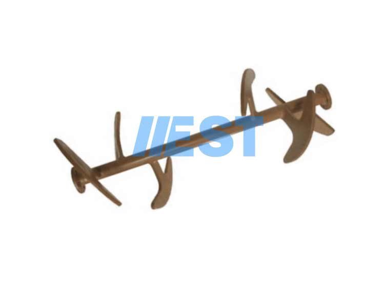 EST30270_10167220_AGITATOR CENTER SHAFT W/ PADDLES (HARD SURFACED) B/E ROCK